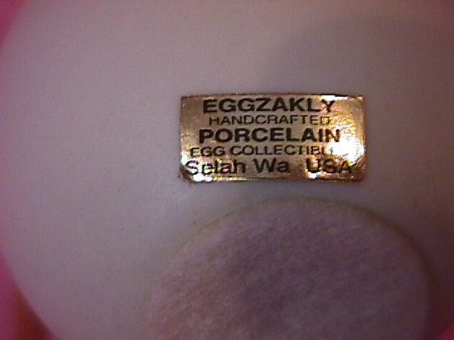 Egg Zakly Porcelain