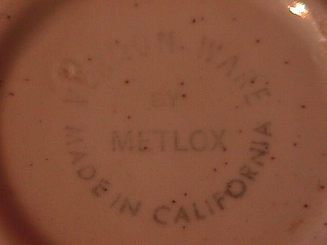 Metlox Poppytrail