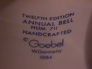 Hummel Annual Bell=1989= 12th Edition: Latest News