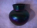 Loetz= Tiffany Type= Art Glass Vase-Purple