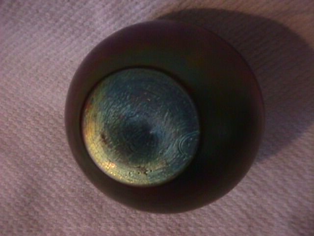 Loetz= Tiffany Type= Art Glass Vase-Purple