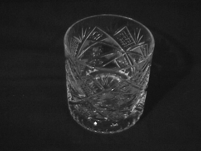 Elegant Cut Glass Old-Fashions Set -6 (Unknown Pattern)