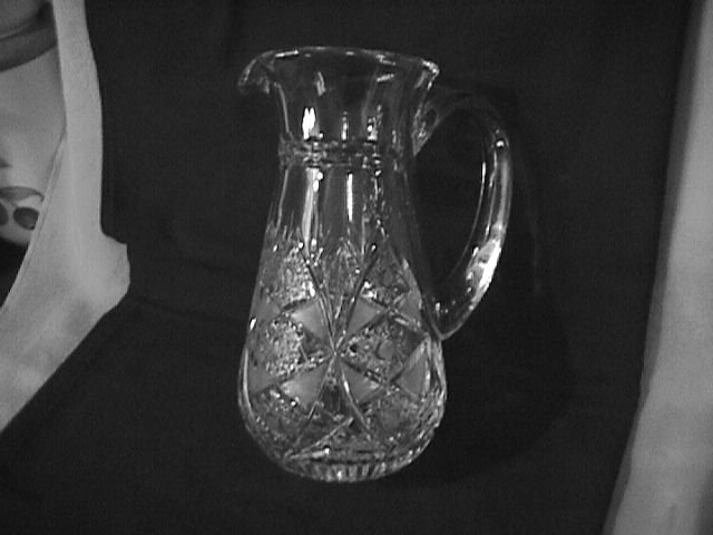 Elegant Cut Glass Drinks Pitcher (Unknown Pattern)