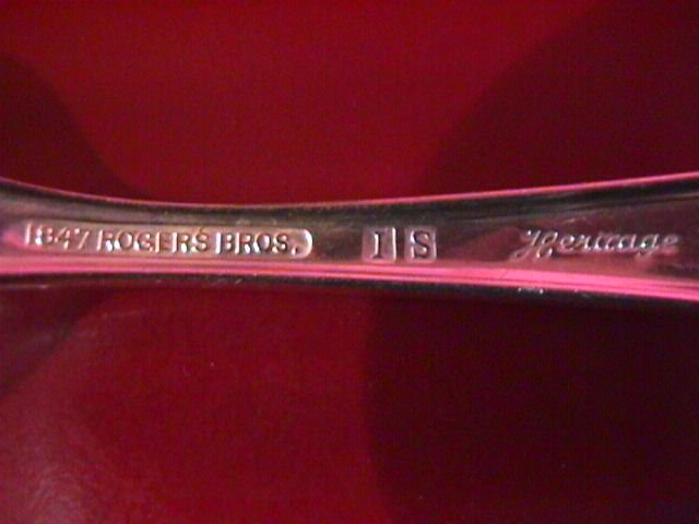 International 1847 Rogers Silverplate