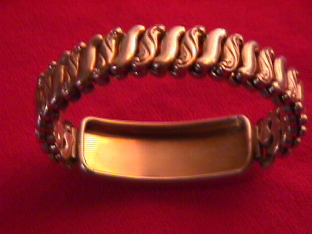 Gold Filled Expansion Sweetheart Bracelet