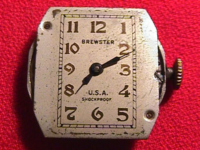 Brewster 1940 Watch Mechanism