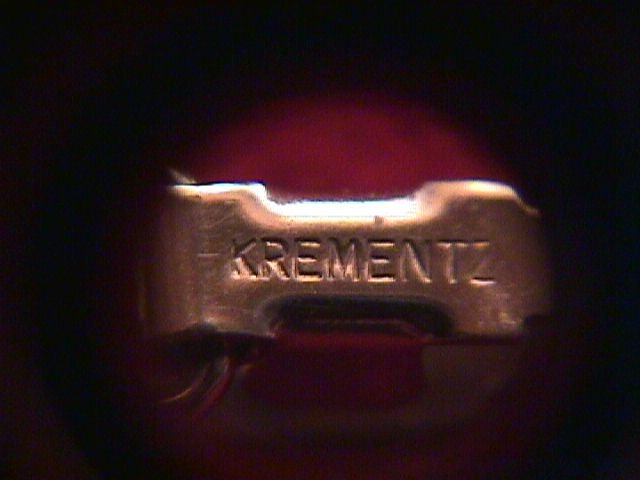 Krementz (Signed) Silver & Rhinestone Bracelet