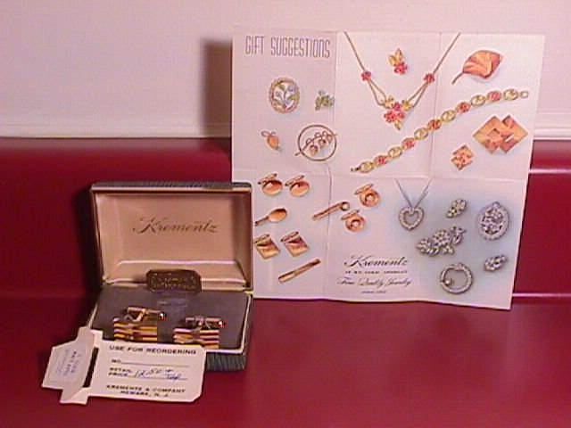 Krementz Cuff Links in the Original Box
