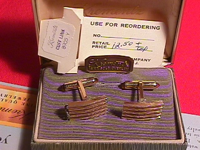 Krementz Cuff Links in the Original Box