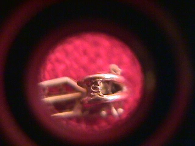 Genuine Gold Art Noveau Lavalier Necklace