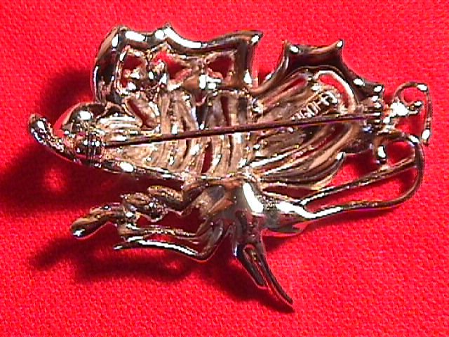 Bogoff Signed Butterfly Brooch