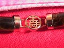 Tigereye and GoldPlate Oriental Bracelet