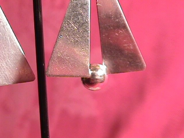 Mexico Sterling (Modernist) Screw-Back Earrings
