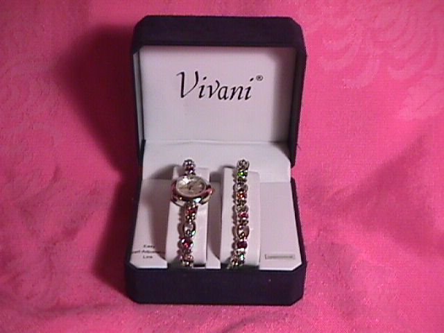 Vivani Watch & Matching Bracelet