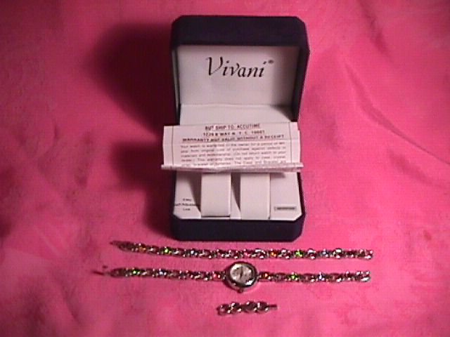 Vivani Watch & Matching Bracelet