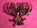 RARE Sterling (Marked Pennino) Brooch