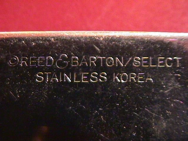 Reed & Barton Stainless