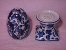 Delft Blue Type Salt & Pepper Shaker