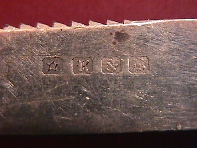 Mother of Pearl (Sterling-Banded) Fruit Knife