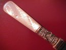 Mother of Pearl (Sterling-Banded) Cheese Knife