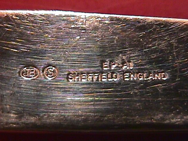 Mother of Pearl (Sterling-Banded) Cheese Knife