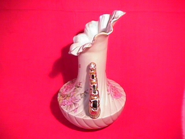 Royal Rudolstadt Vase with Reticulated Handles