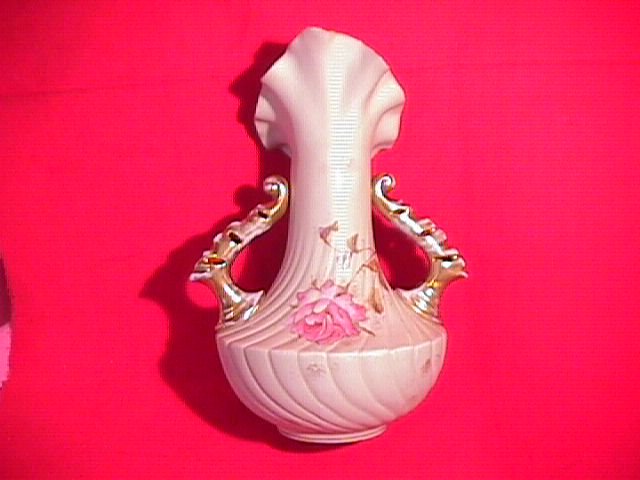 Royal Rudolstadt Vase with Reticulated Handles