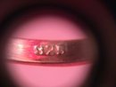 Retro Sterling Garnet and Marcasite Ring