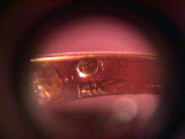 14K Solid Gold (2-Tone) and Diamond Journey Ring