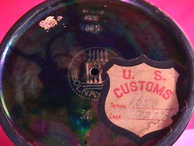 Zsolnay Hungarian ( Ribbon Vase) with Multi-Color Eosin Glaze