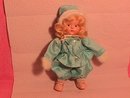 1950's Ginny Aqua & Fur Ski Outfit