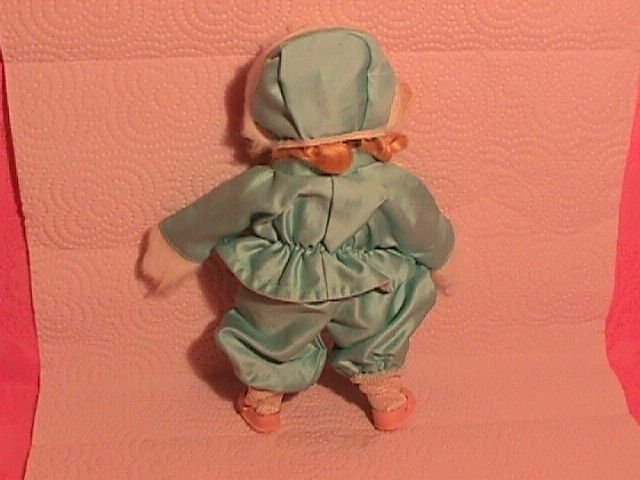 1950's Ginny Aqua & Fur Ski Outfit