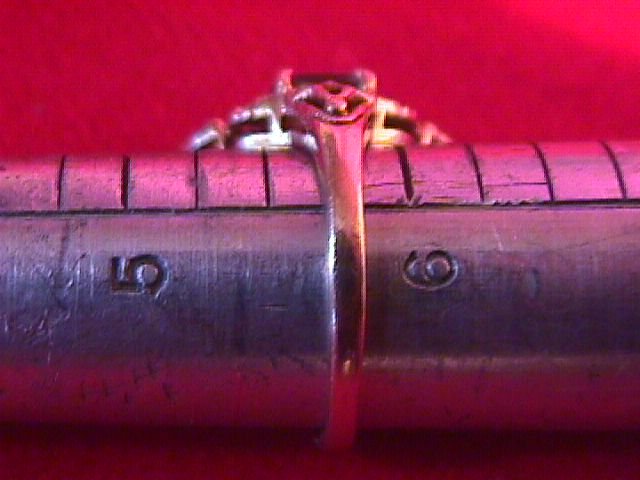 10K Solid Gold Vintage Amethyst Ring