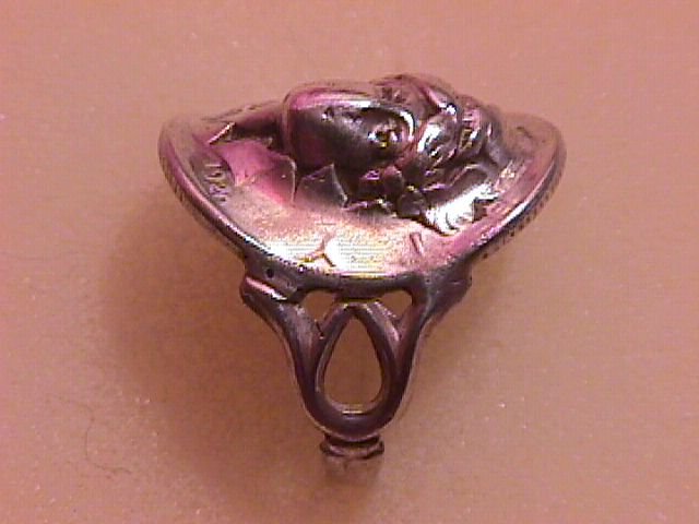Sterling Mercury Dime (Liberty) Ring