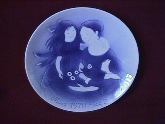 Svend Jensen (1970) Mothers Day Plate
