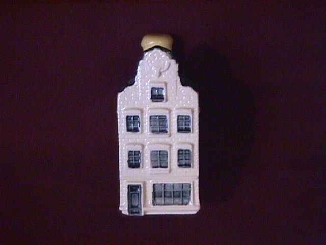 Blue Delfts Bols Royal Distillerie Holland Liquor Bottle