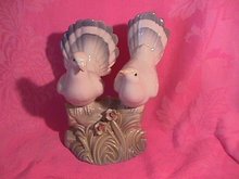 Double Pidgeon Figurine Made in Spain