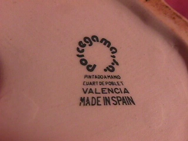 Double Pidgeon Figurine Made in Spain