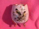 Limoges Porcelain, Footed Egg Vase