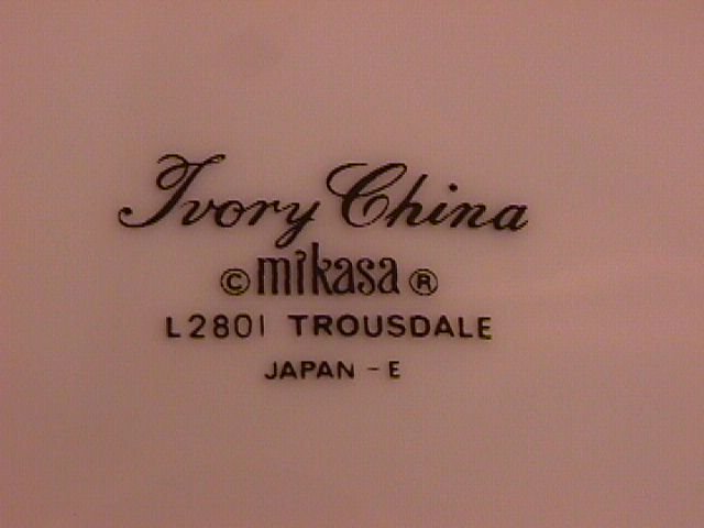 Mikasa Fine Ivory China