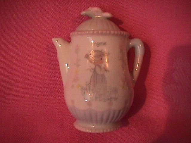Enesco Precious Moments Spice Jar-Coffee Pot (Thyme)