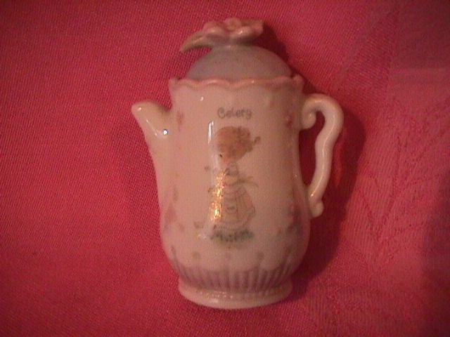 Enesco Precious Moments Spice Jar-Coffee Pot (Celery)