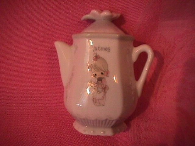 Enesco Precious Moments Spice Jar-Coffee Pot (Nutmeg)