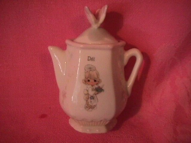 Enesco Precious Moments Spice Jar-Coffee Pot (Dill)