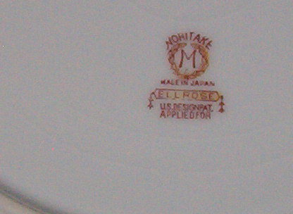 Noritake China Ellrose Dinner Plate