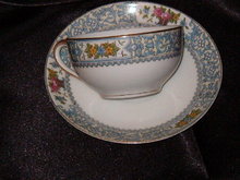 Noritake China Ellrose Cup & Saucer