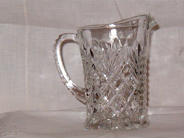 Anchor Hocking Prescut Pineapple Pitcher