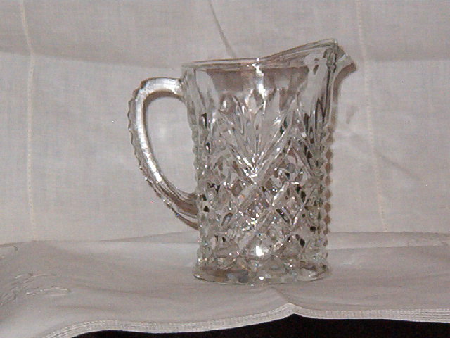 Anchor Hocking Prescut Pineapple Pitcher