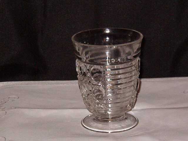 Federal Glass Windsor Tumbler Footed