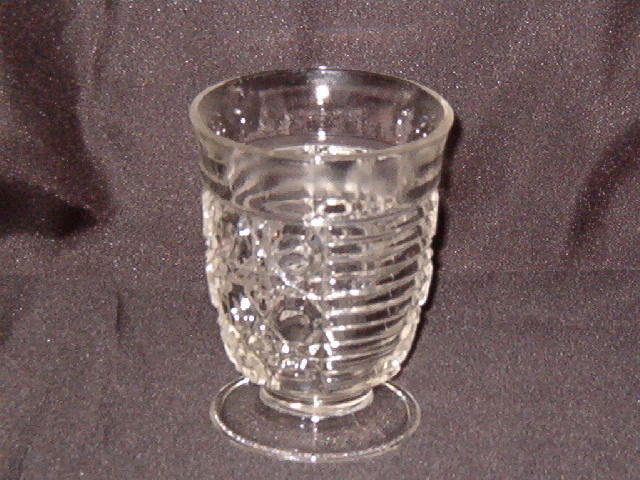 Federal Glass Windsor Tumbler Footed